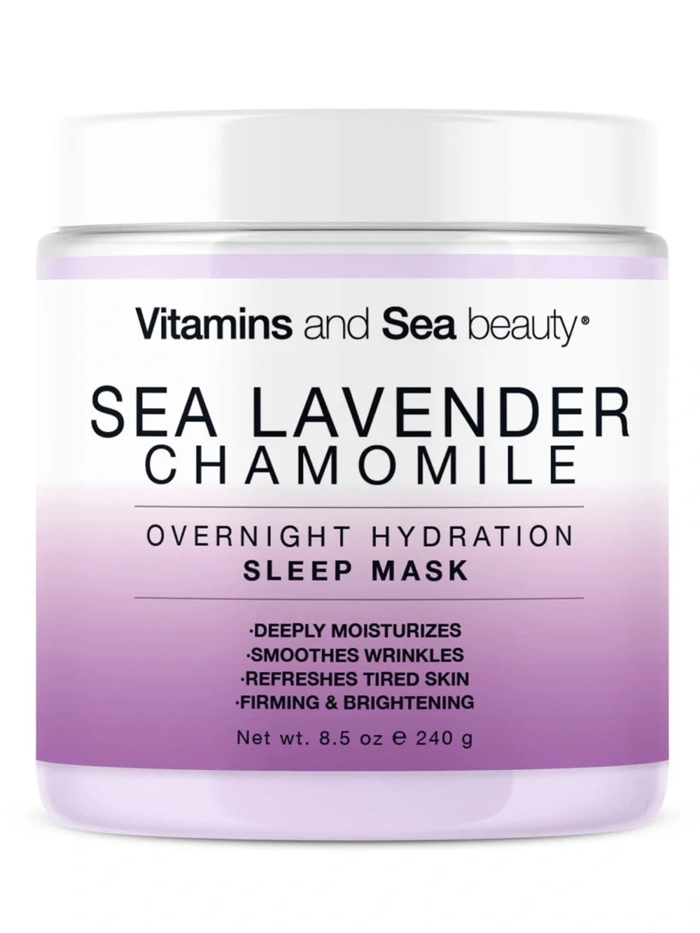 (3)Sea Kelp Phytoceramides Moisturizer & Hyaluronic Acid Mask, Sea Lavender Mask